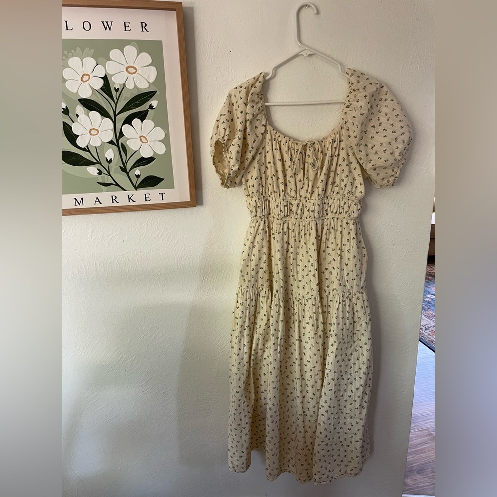 SOLD ShopDahl Juliet Dress - Peach Floral